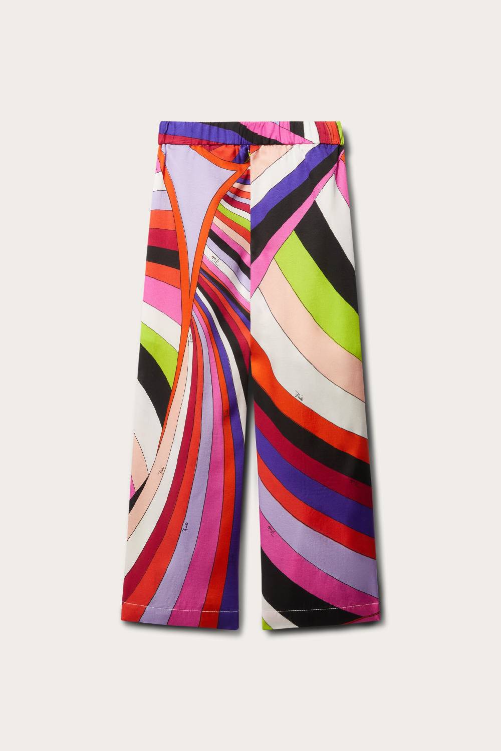 Pucci Iride-Print Trousers In Linea