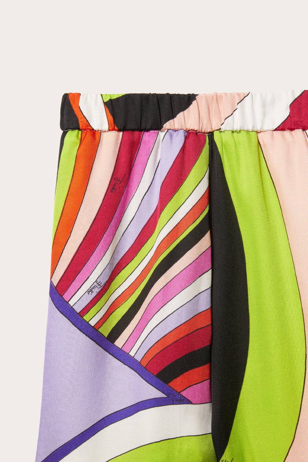 Pucci Iride-Print Trousers In Linea