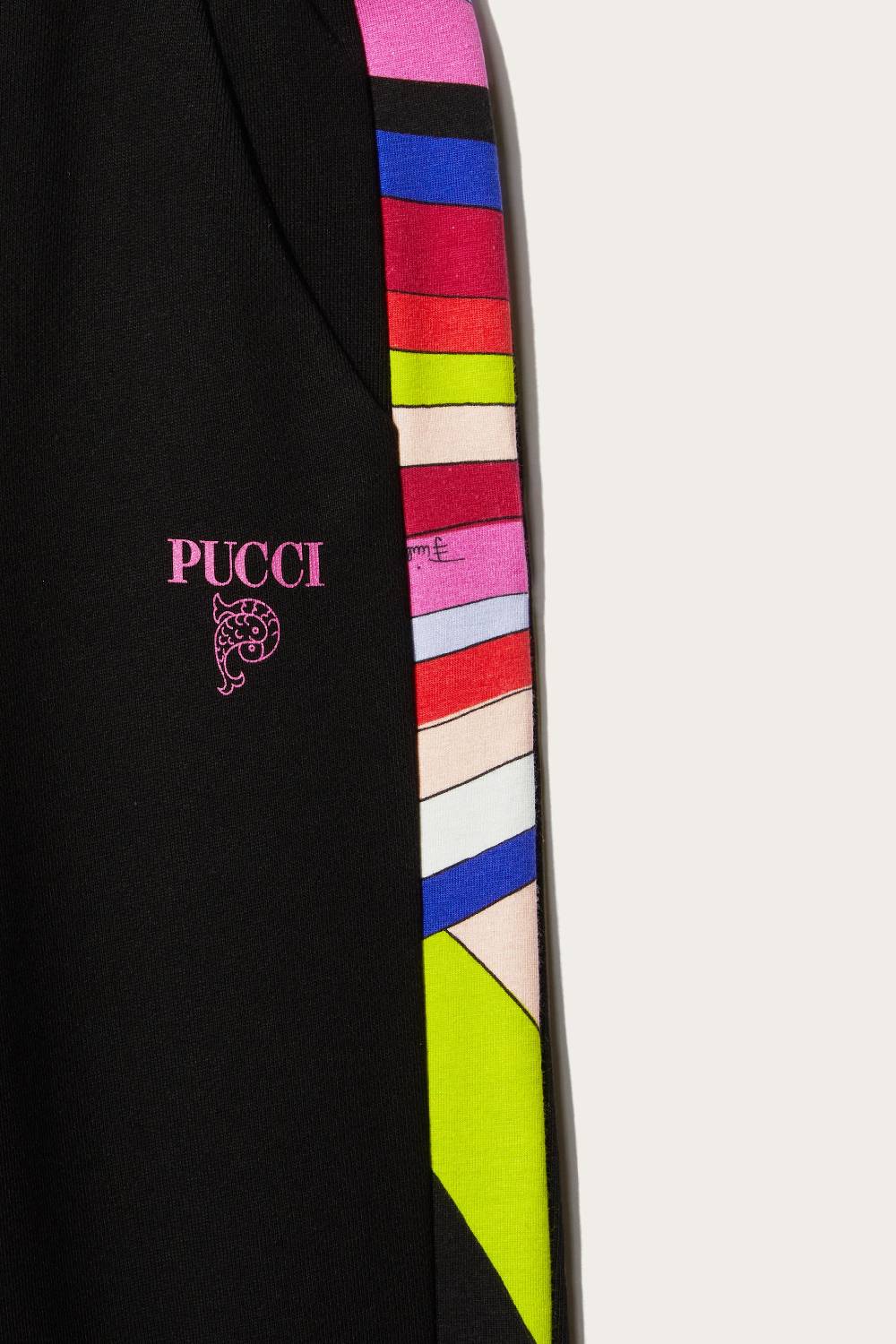 Pucci Iride-Print Cotton Sweatpants Lightning offer