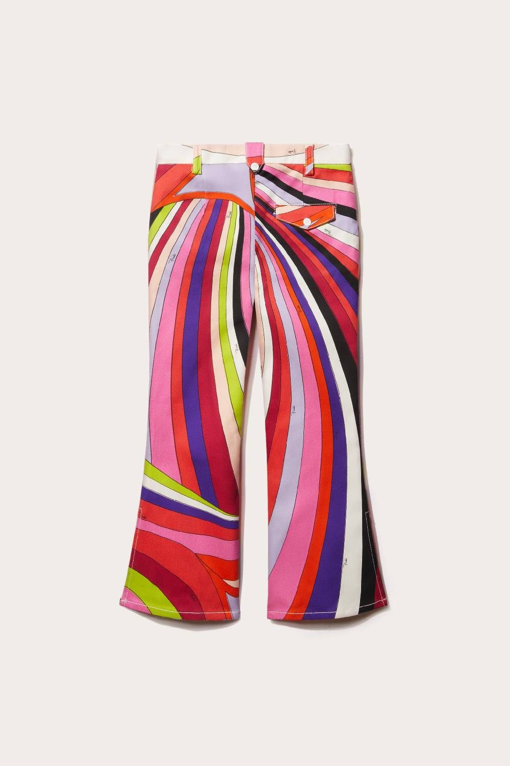 Pucci Iride-Print Trousers Vendita