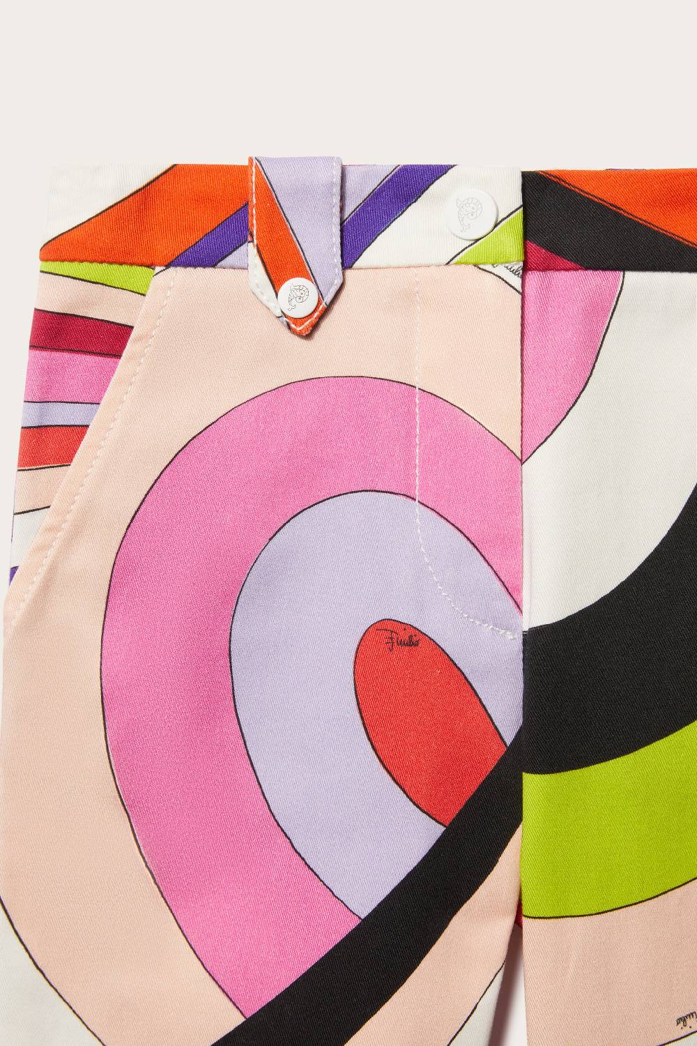 Pucci Iride-Print Trousers Vendita