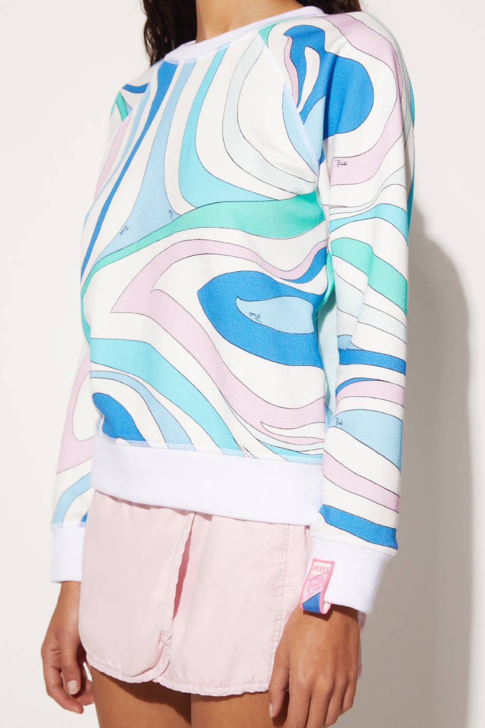 Pucci Felpa con stampa Marmo Shopping Online