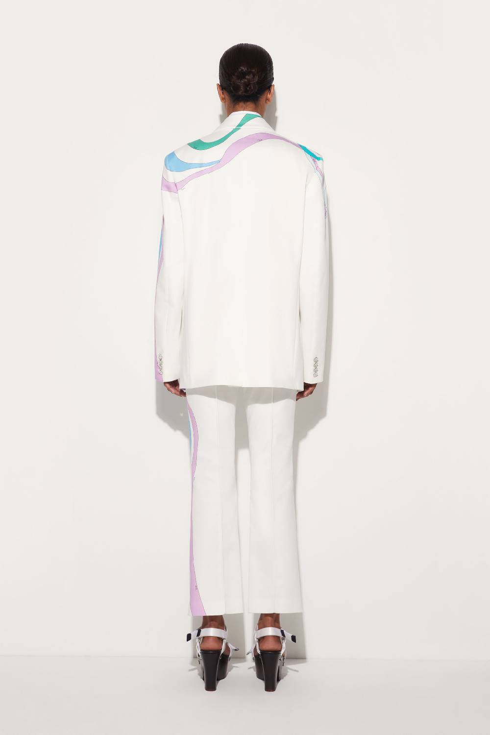 Pucci Blazer monopetto con finiture Marmo Prezzo Ridotto