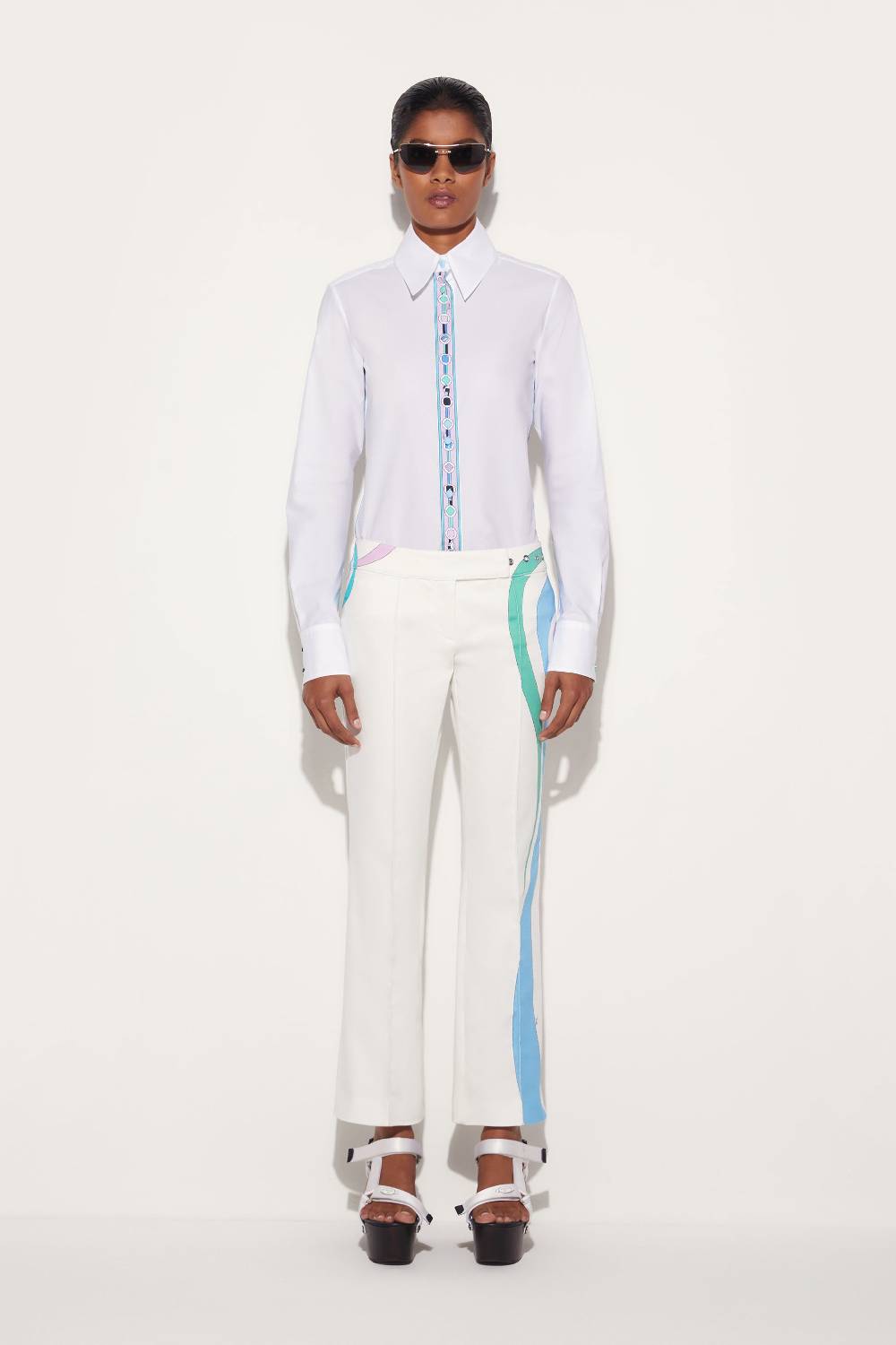 Pucci Pantaloni con finiture Marmo Sottocosto