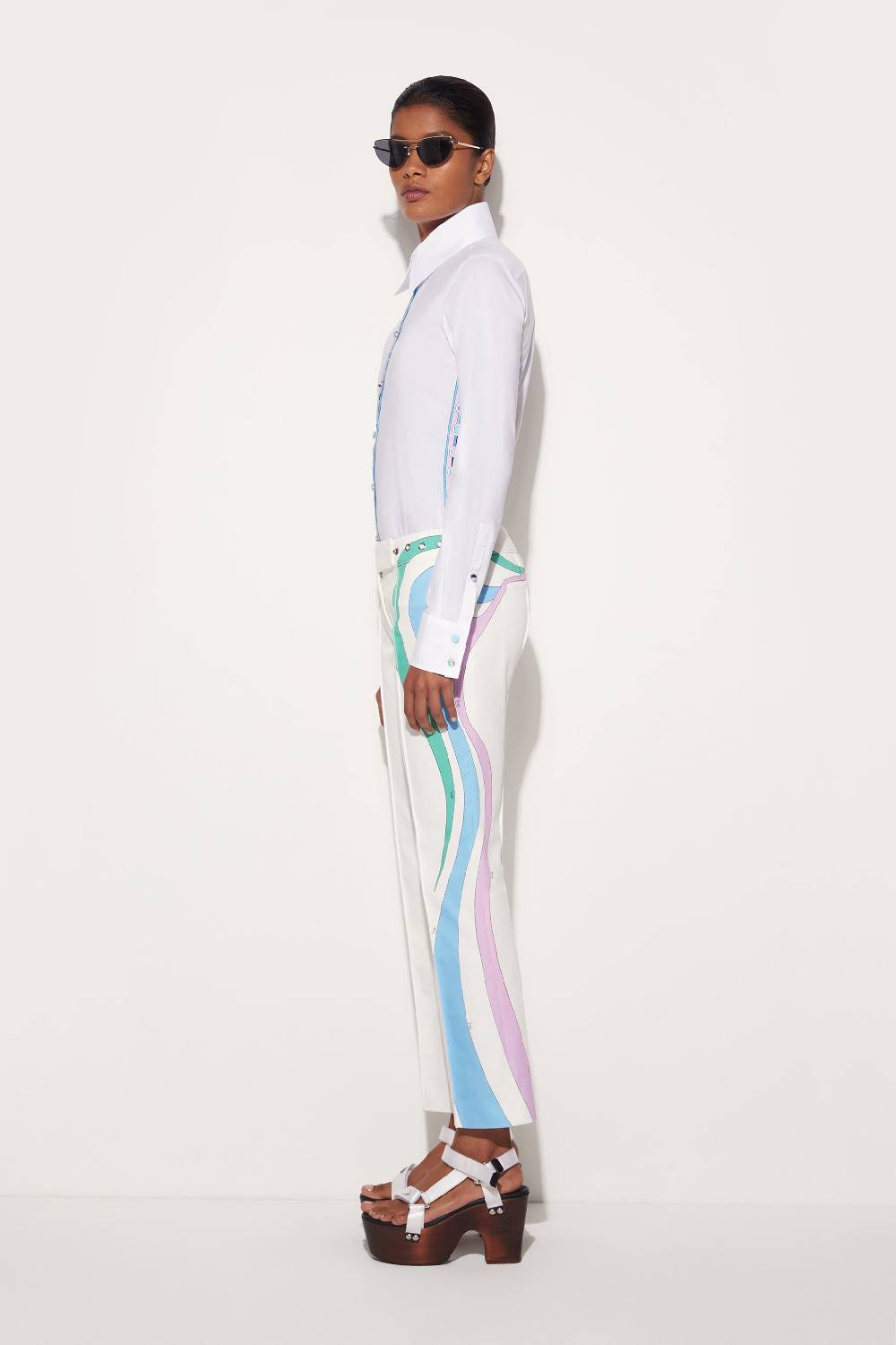 Pucci Pantaloni con finiture Marmo Sottocosto