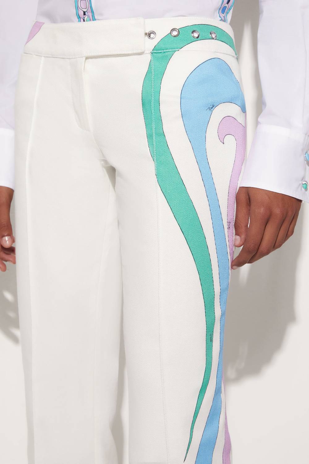 Pucci Pantaloni con finiture Marmo Sottocosto