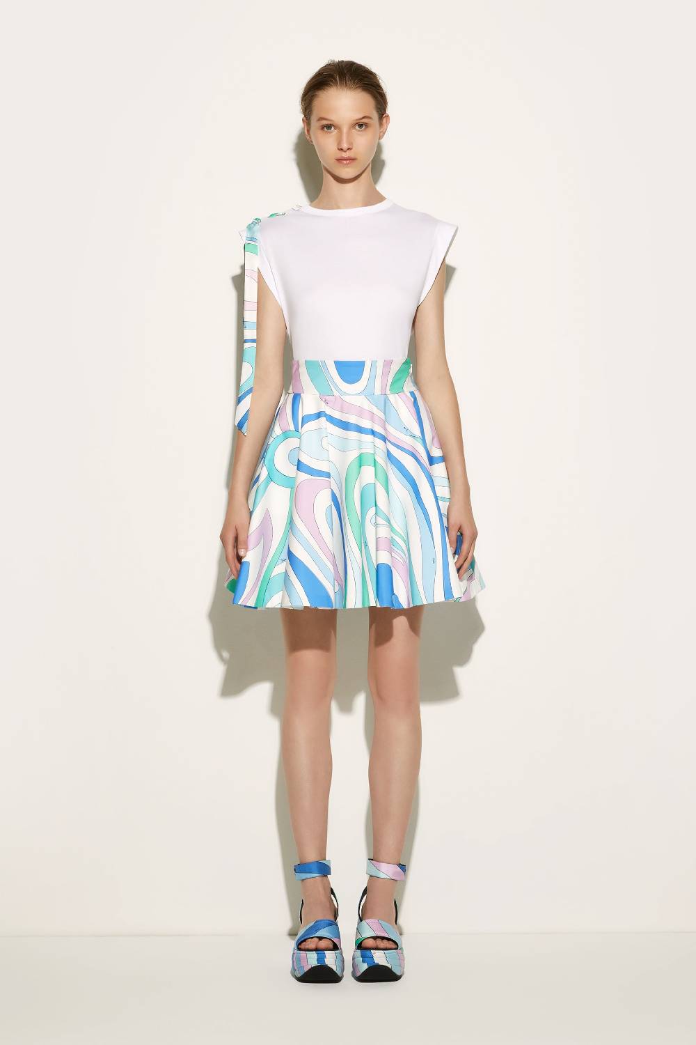 Pucci Top con inserto Marmo Presa