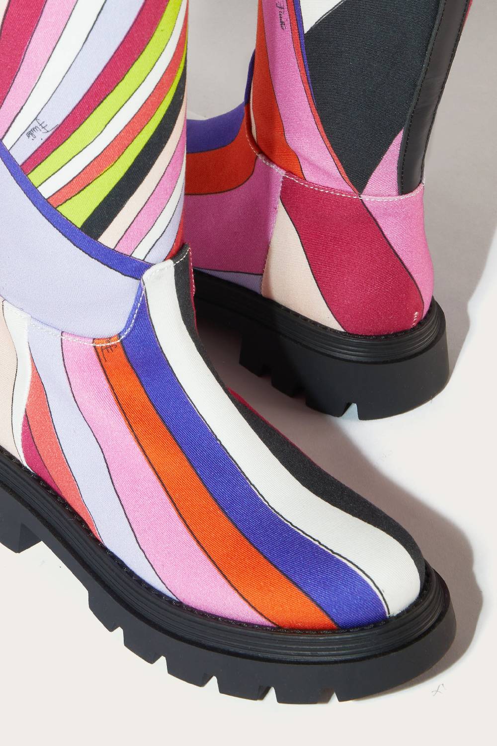 Pucci Iride-Print Boots Outlet