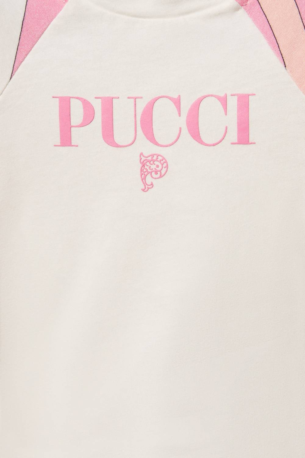 Pucci Marmo-Print Cotton T-Shirt In Vendita