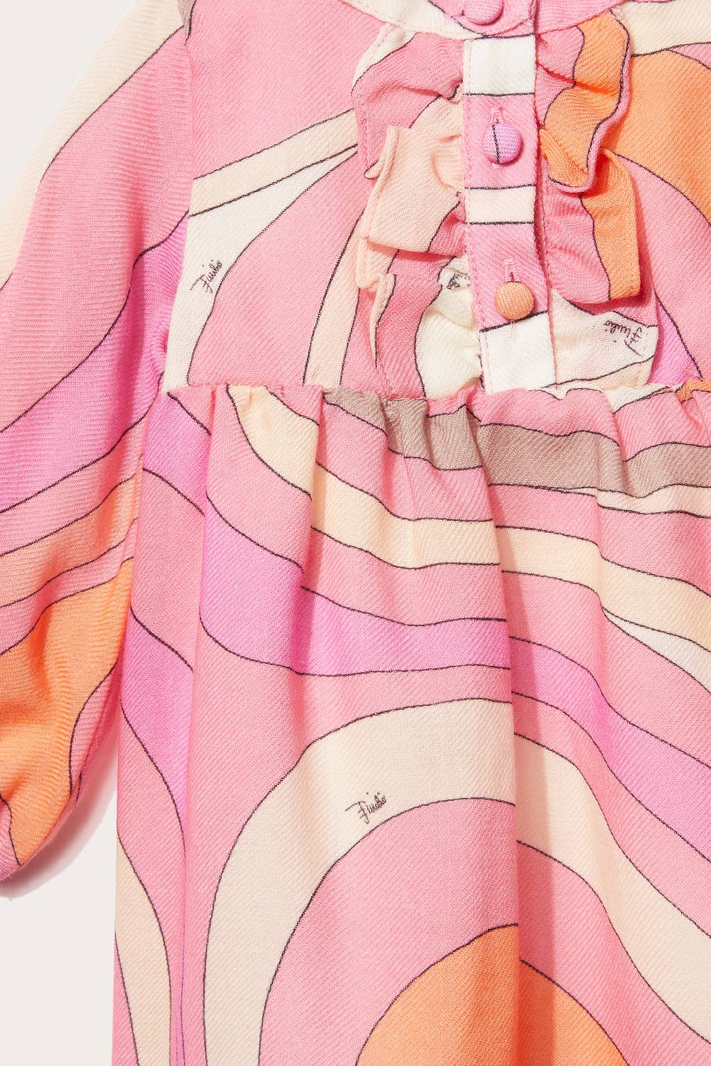 Pucci Marmo-Print Wool Dress Fino al 55% di sconto