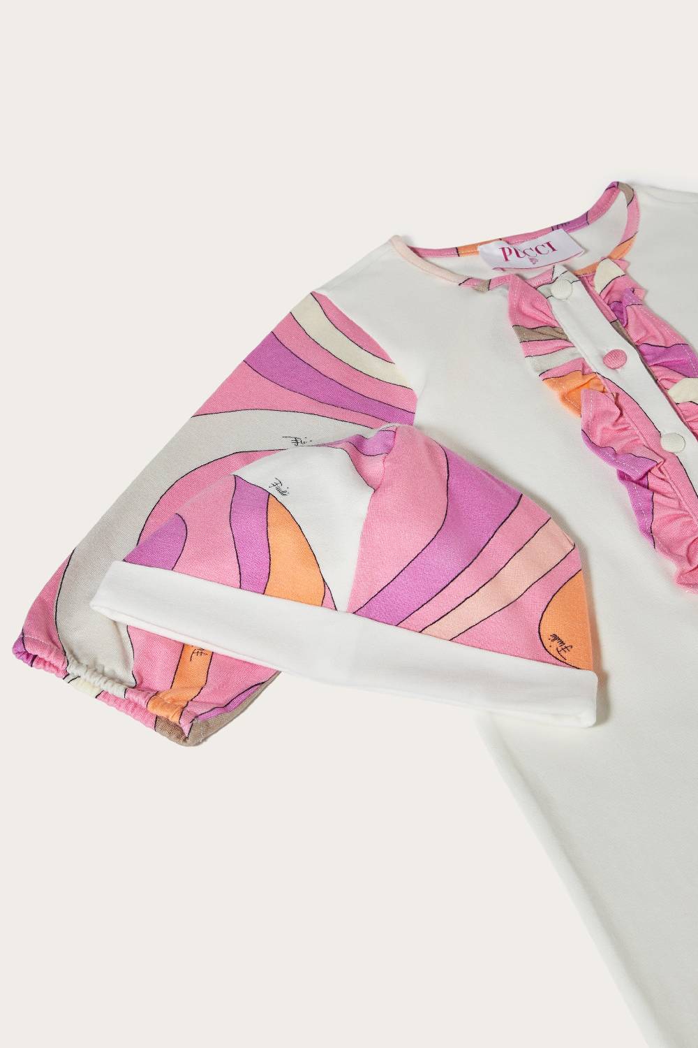Pucci Marmo-Print Babygrow Set I Più Venduti