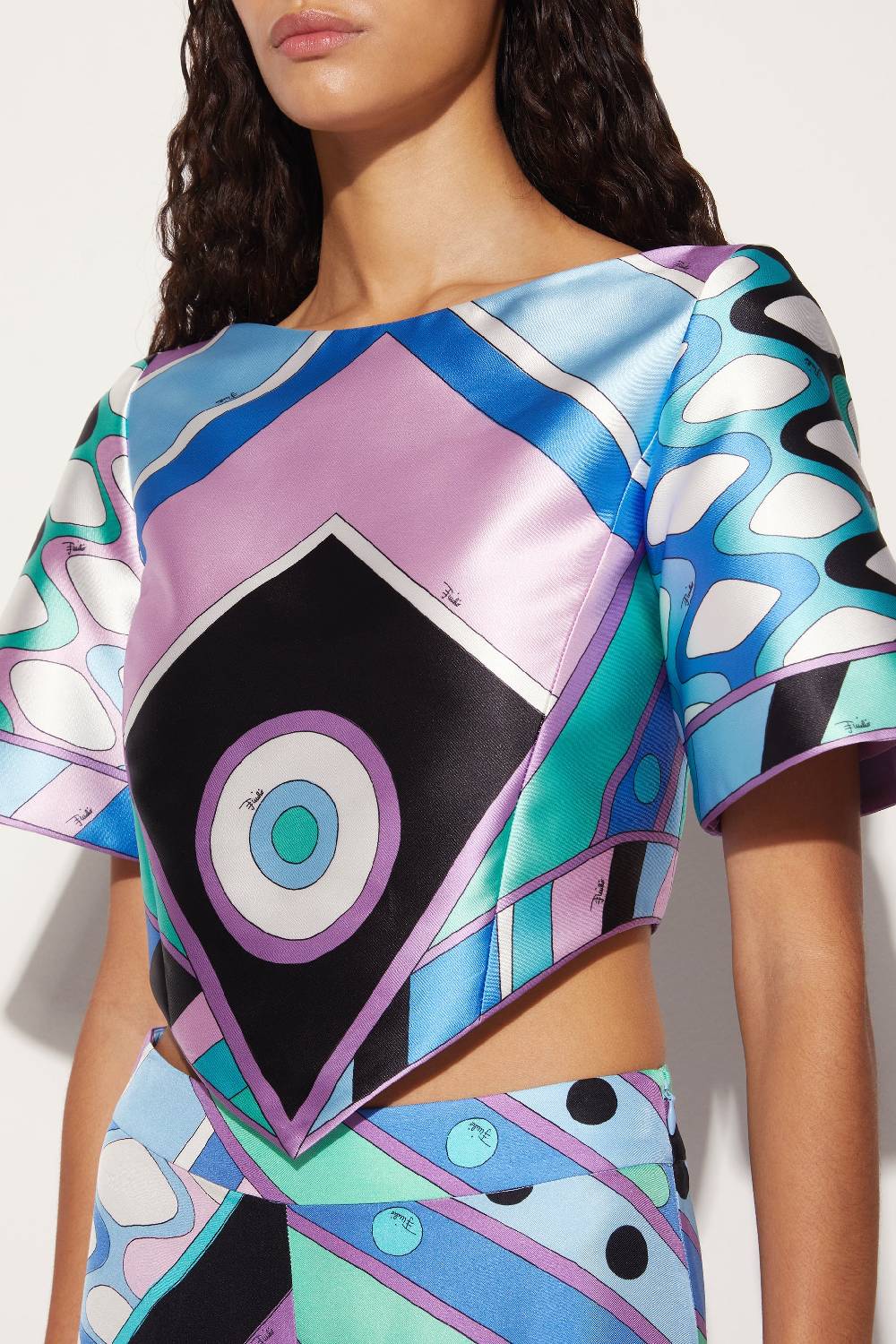 Pucci Top con stampa Vivara Black Friday Prezzi