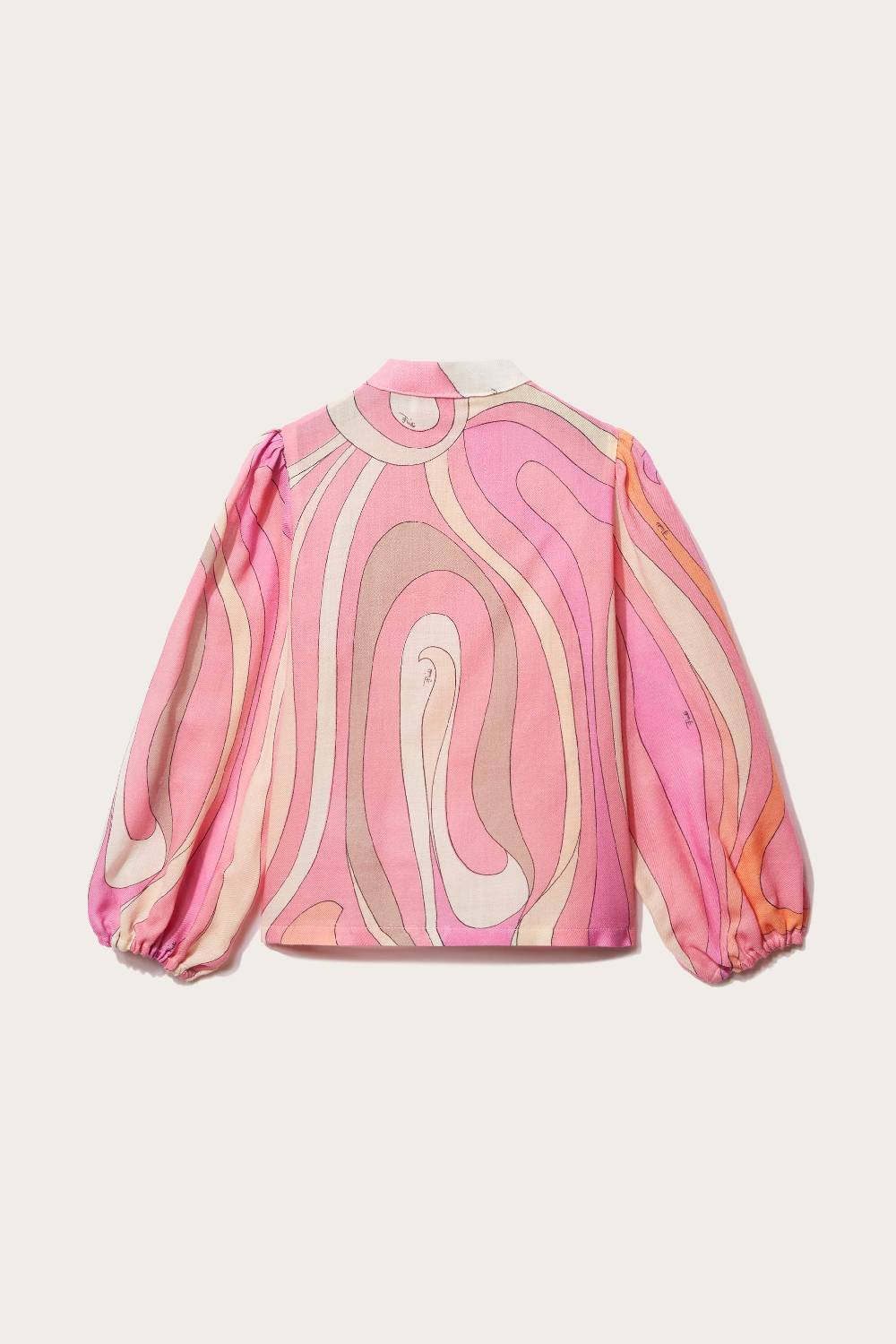 Pucci Marmo-Print Wool Top Qualità Garantita