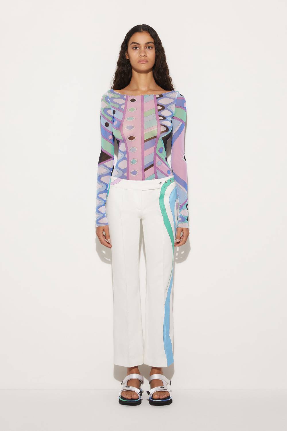 Pucci Top con stampa Vivara Sottocosto