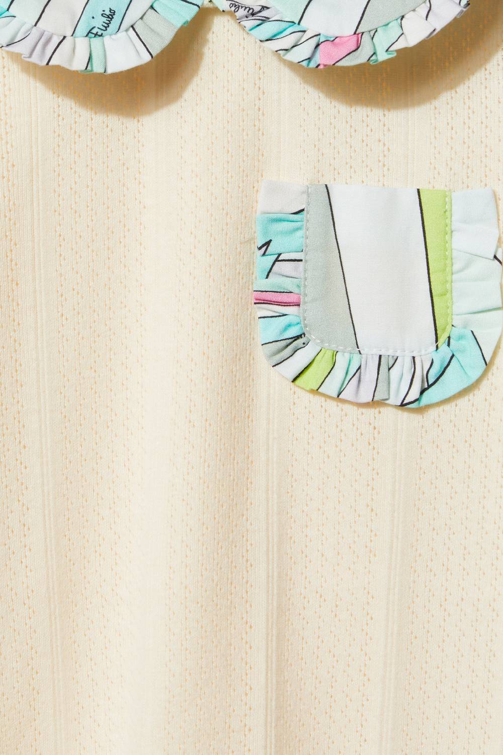 Pucci Iride-Print Babygrow Set Qualità