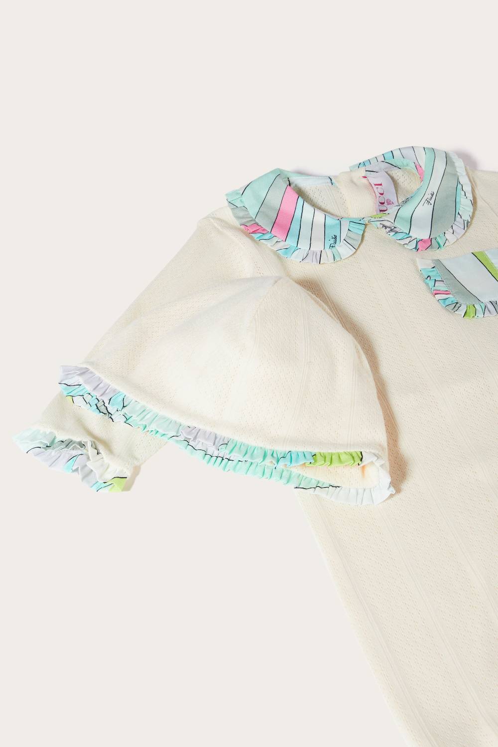 Pucci Iride-Print Babygrow Set Qualità