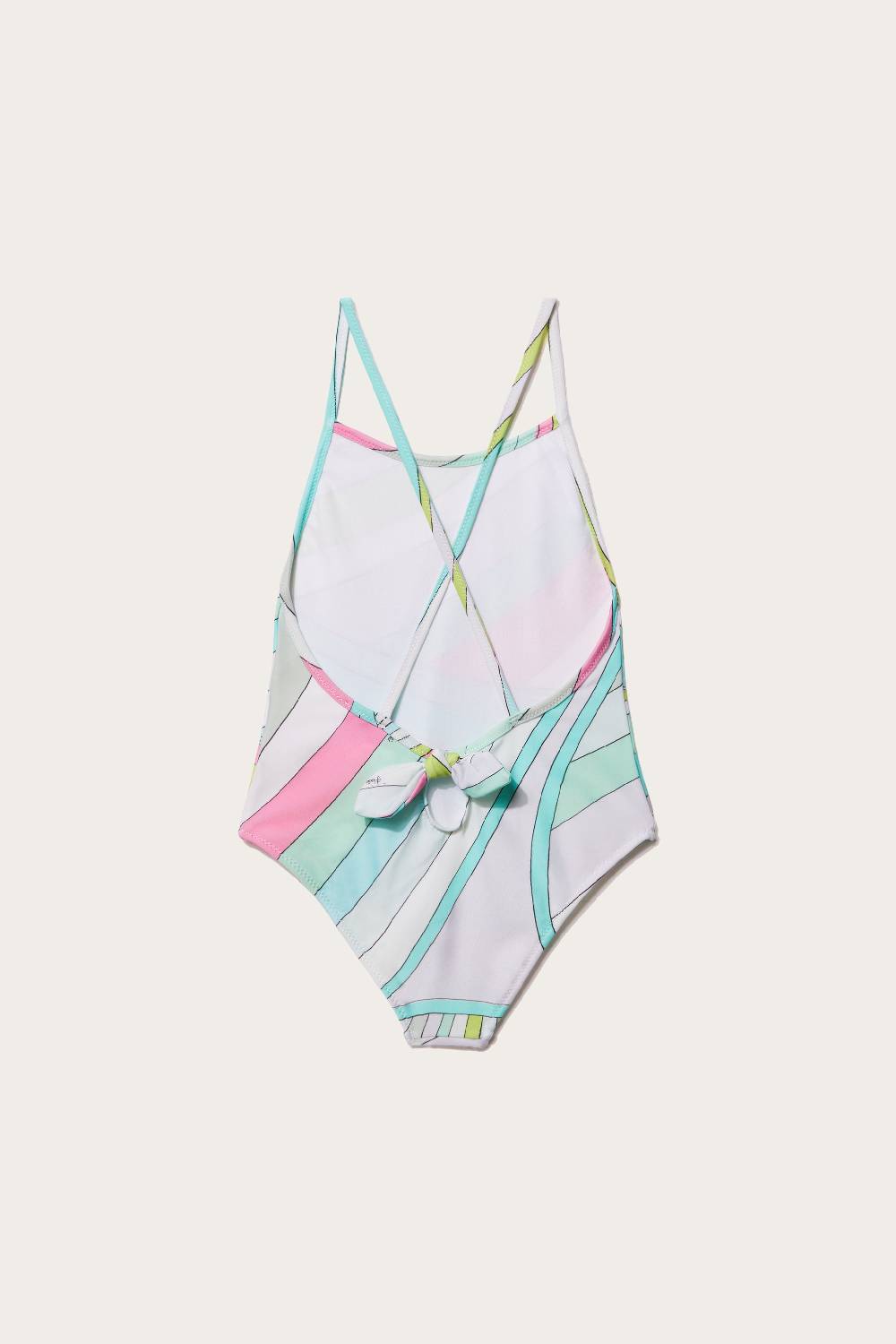 Pucci Iride-Print Swimsuit Vendita