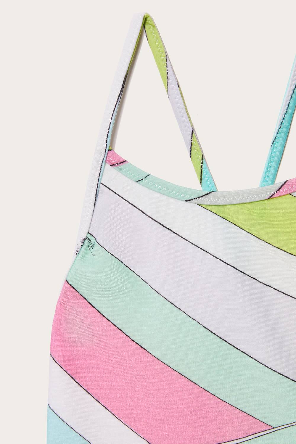 Pucci Iride-Print Swimsuit Vendita