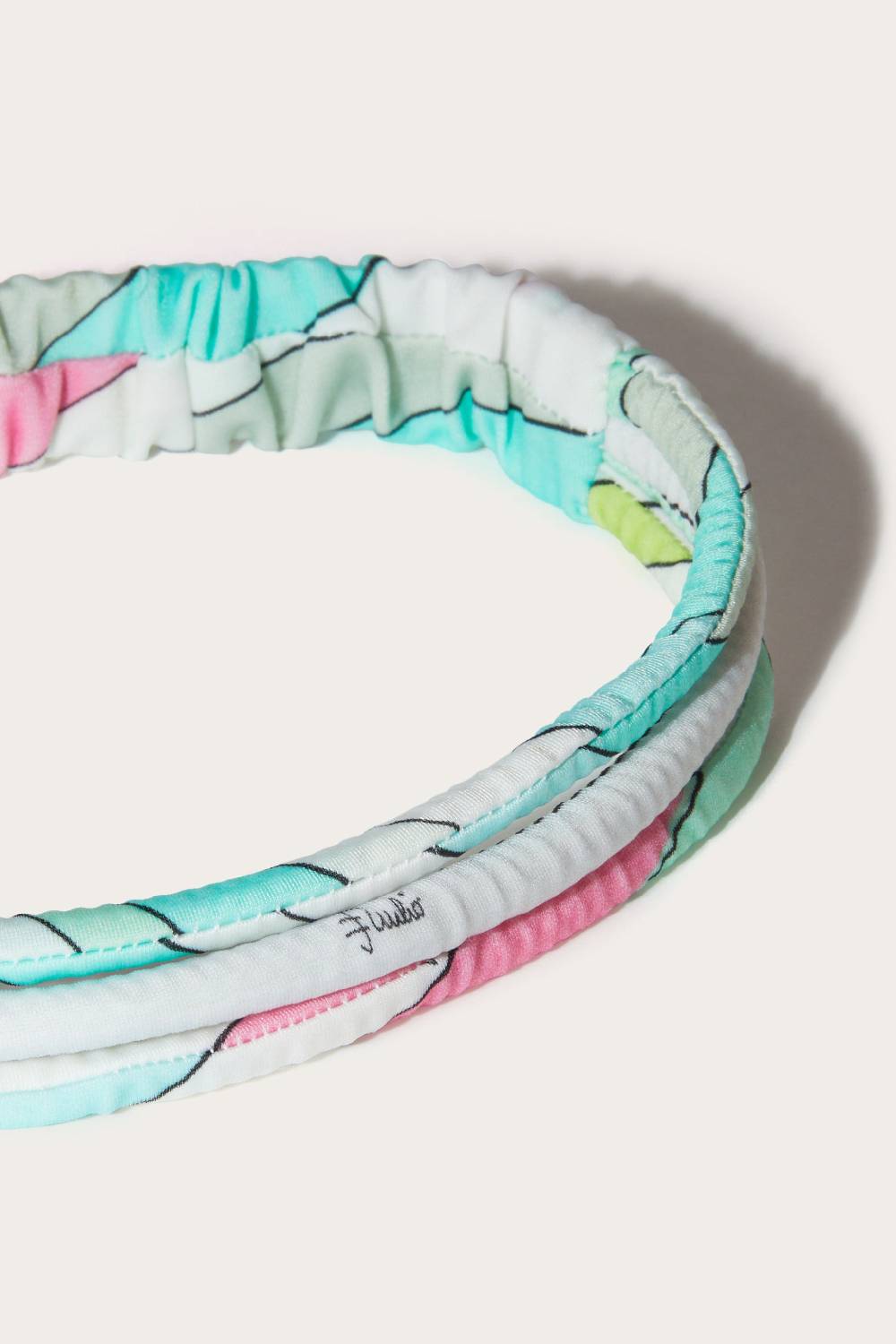 Pucci Iride-Print Headband Pezzi Unici