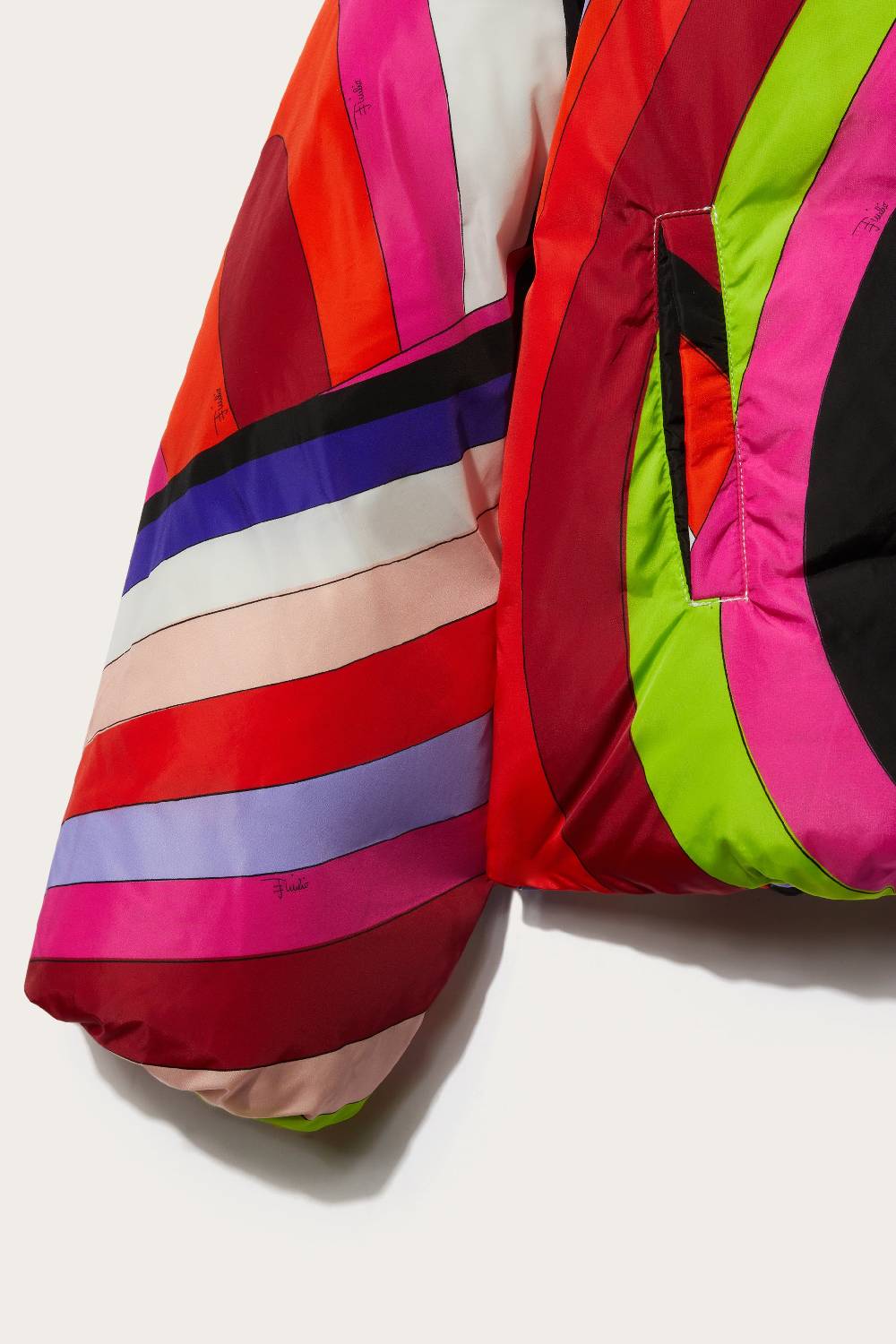Pucci Iride-Print Puffer Jacket Negozi Online