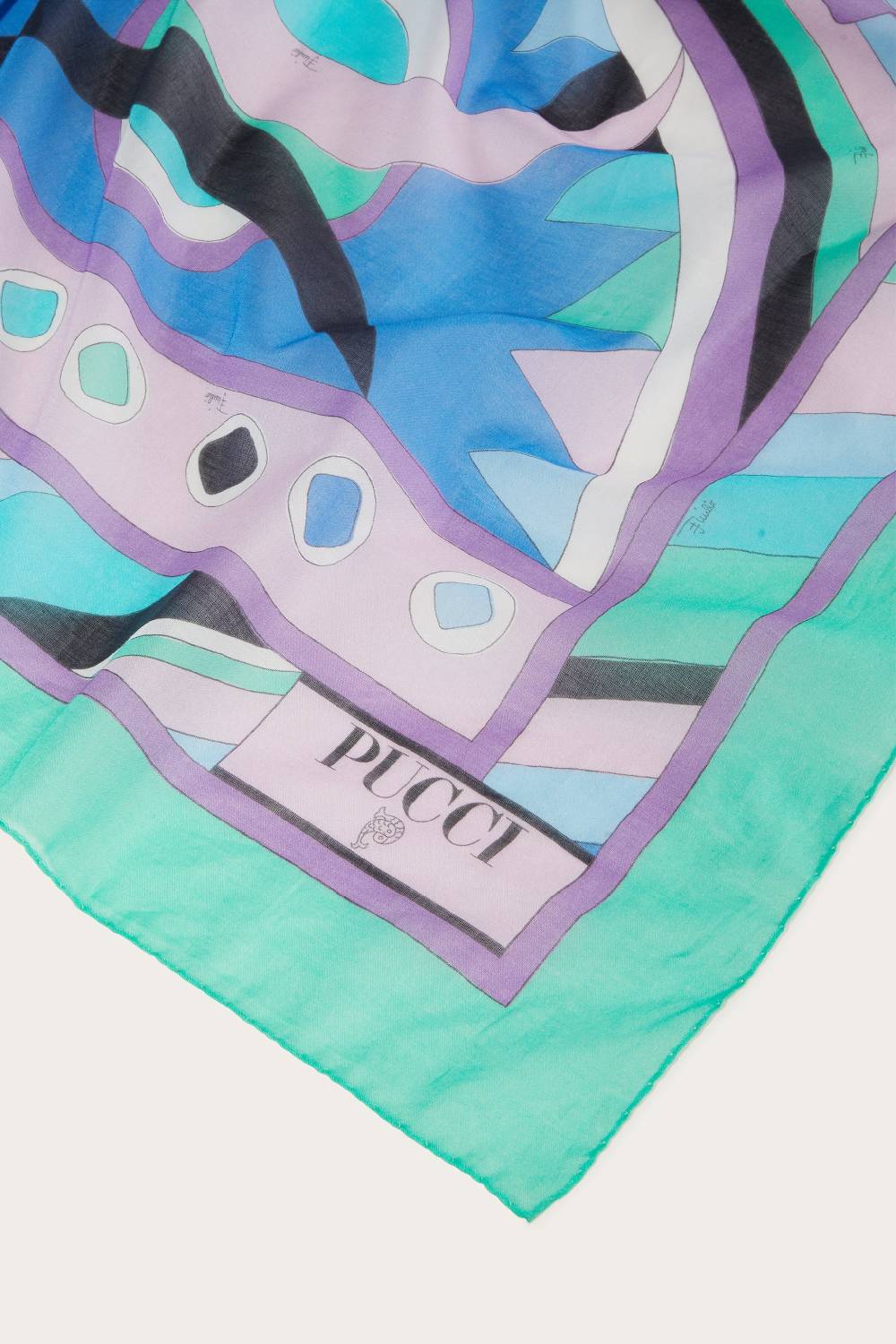 Pucci Sarong con stampa Vivara Smaltimento dello stoccaggio
