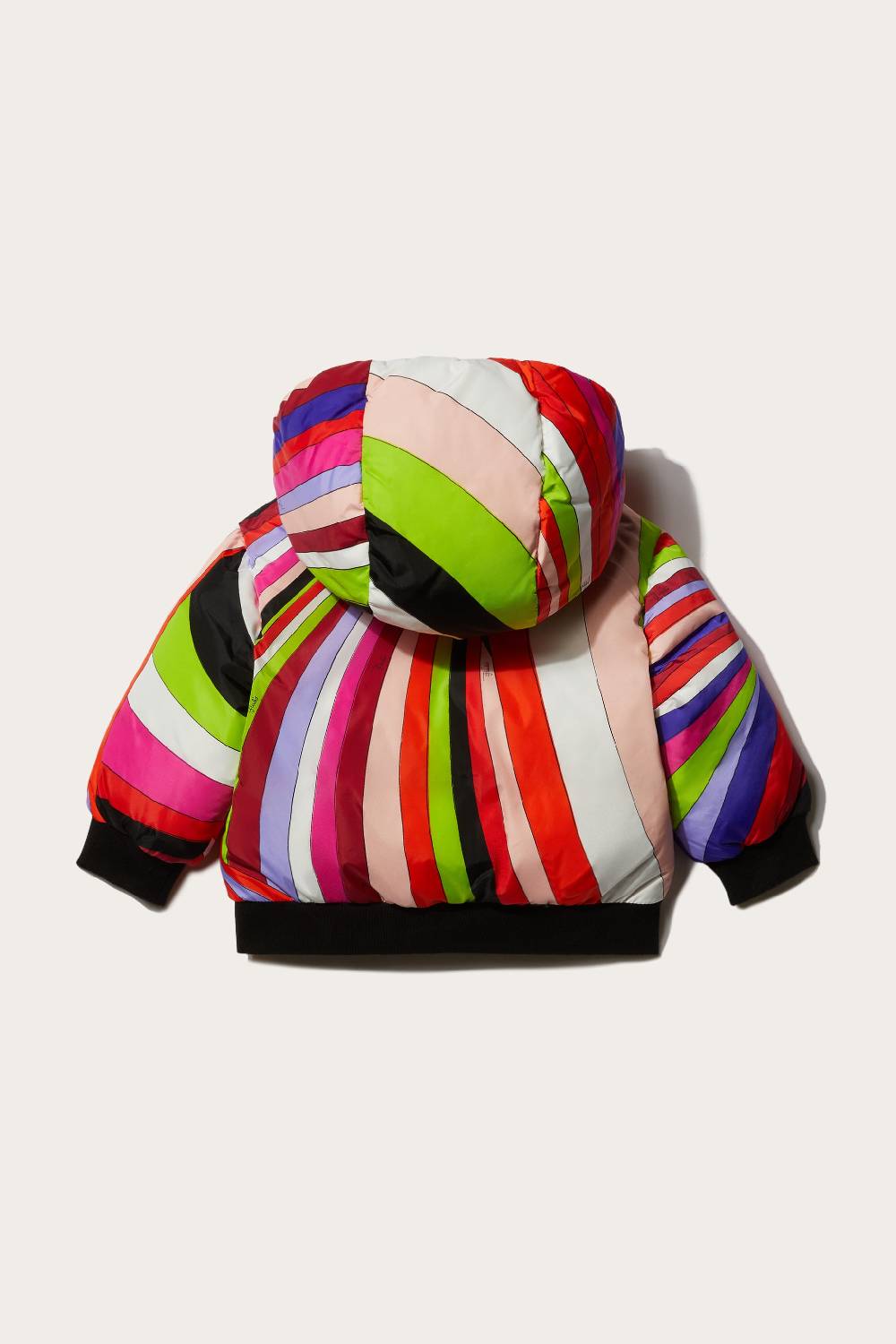 Pucci Iride-Print Puffer Jacket Vendita calda