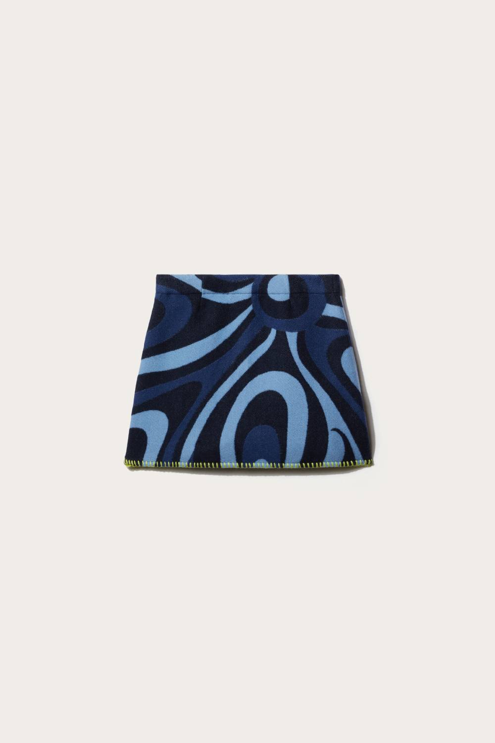 Pucci Marmo-Jacquard Velour Skirt Liquidazione