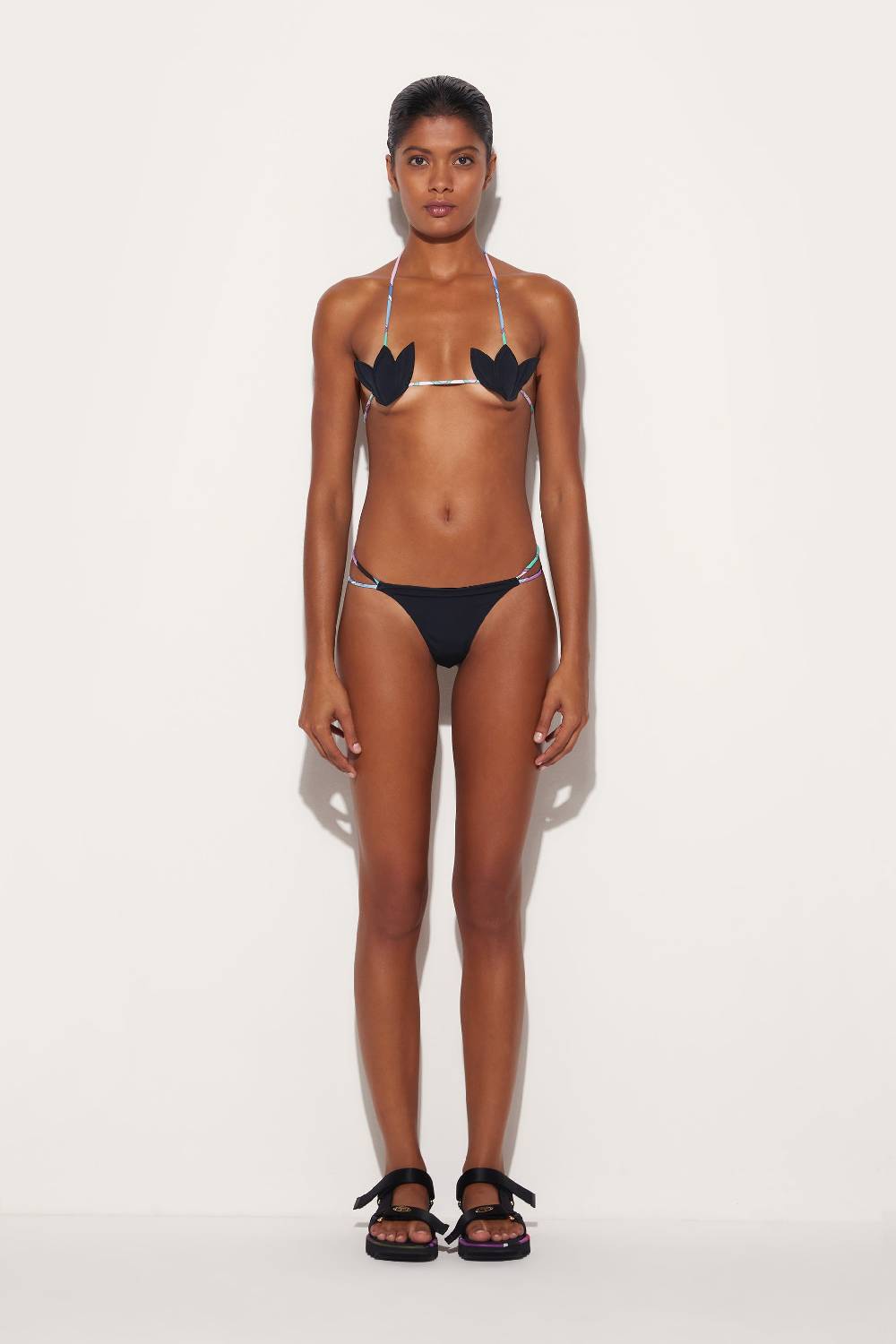 Pucci Top bikini con finiture Iride Offerte speciali