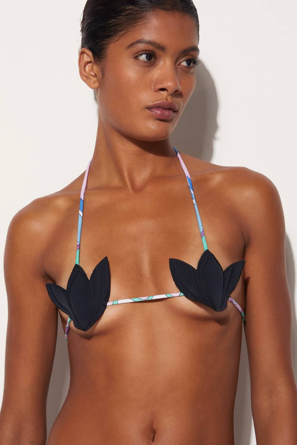 Pucci Top bikini con finiture Iride Offerte speciali