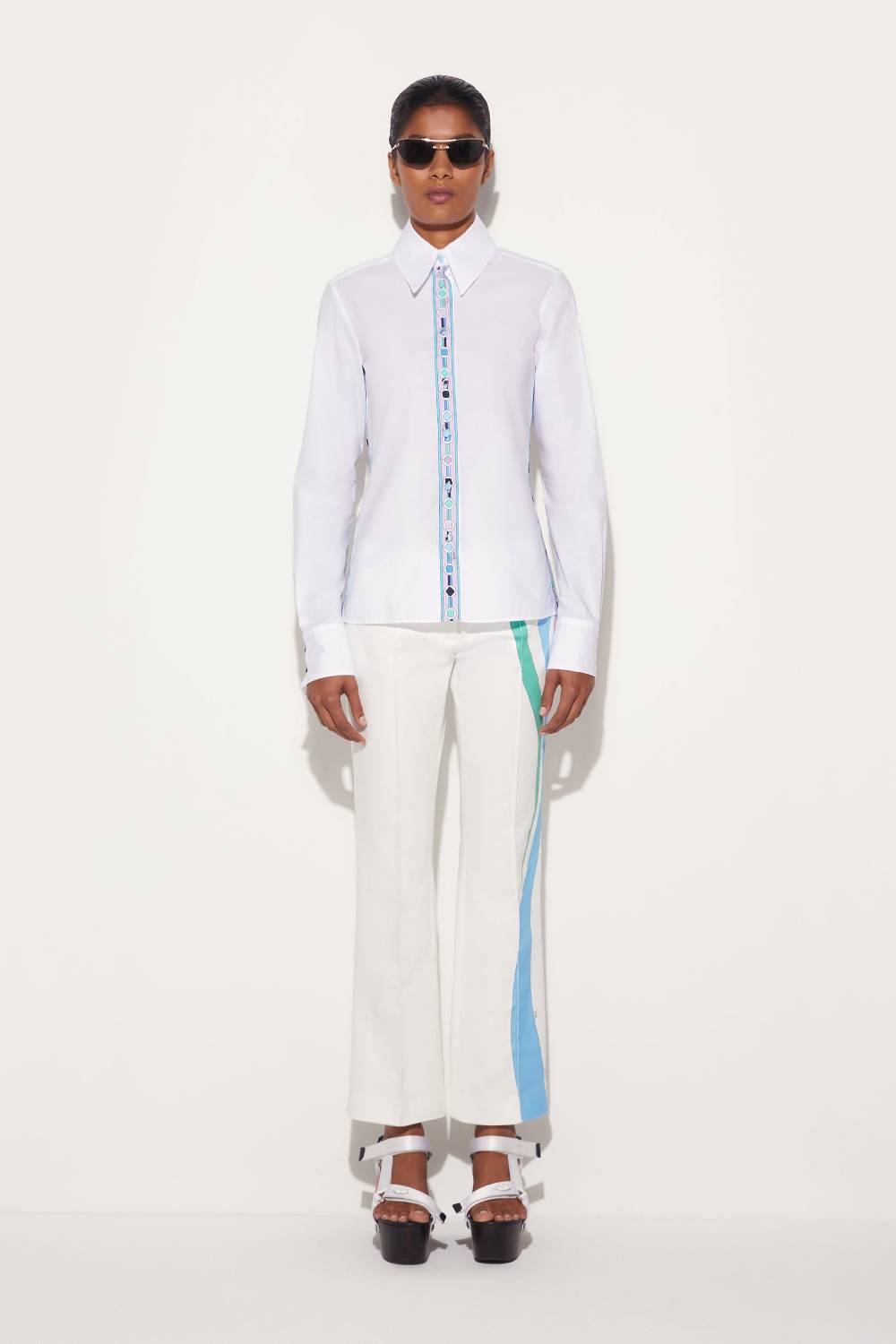 Pucci Camicia con finiture Vivara Ritorno libero