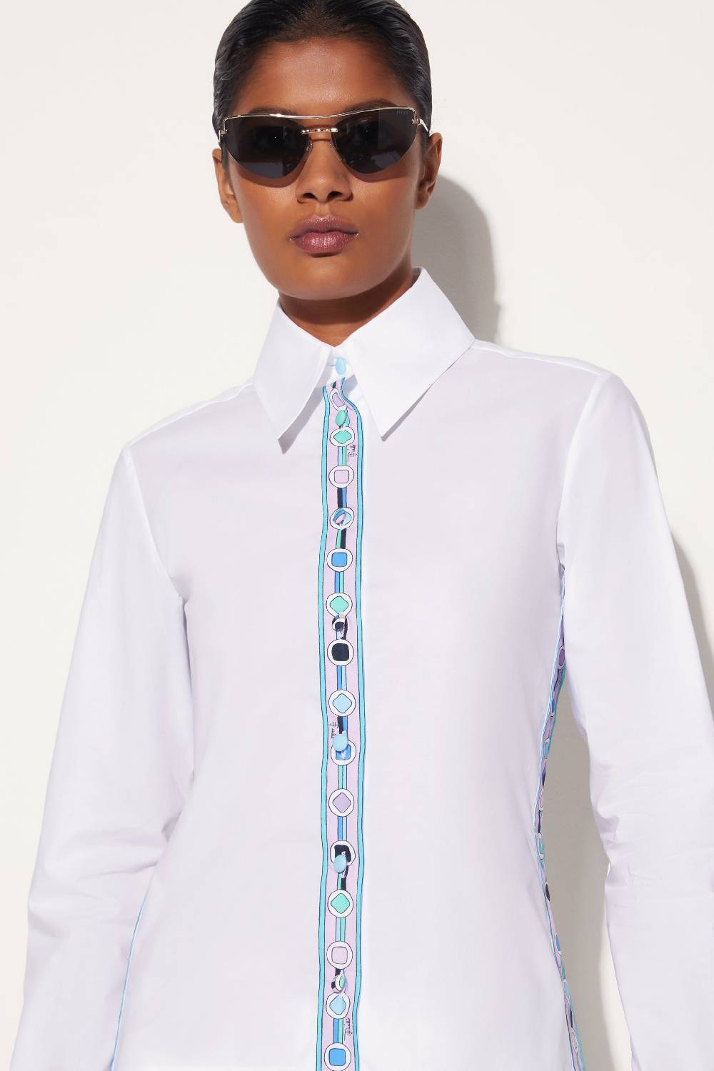 Pucci Camicia con finiture Vivara Ritorno libero