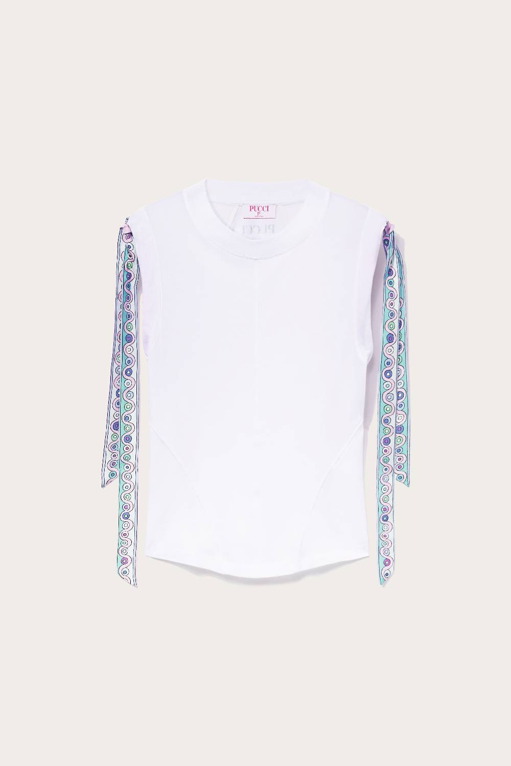 Pucci Top con inserti Iride Ultimi tre giorni