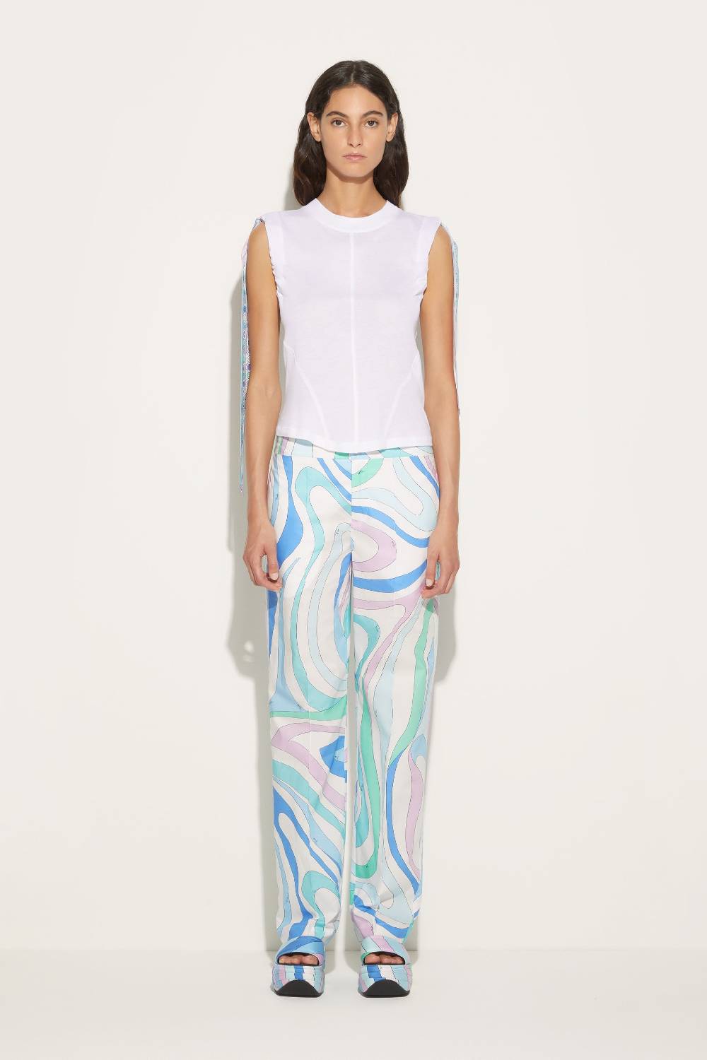 Pucci Top con inserti Iride Ultimi tre giorni