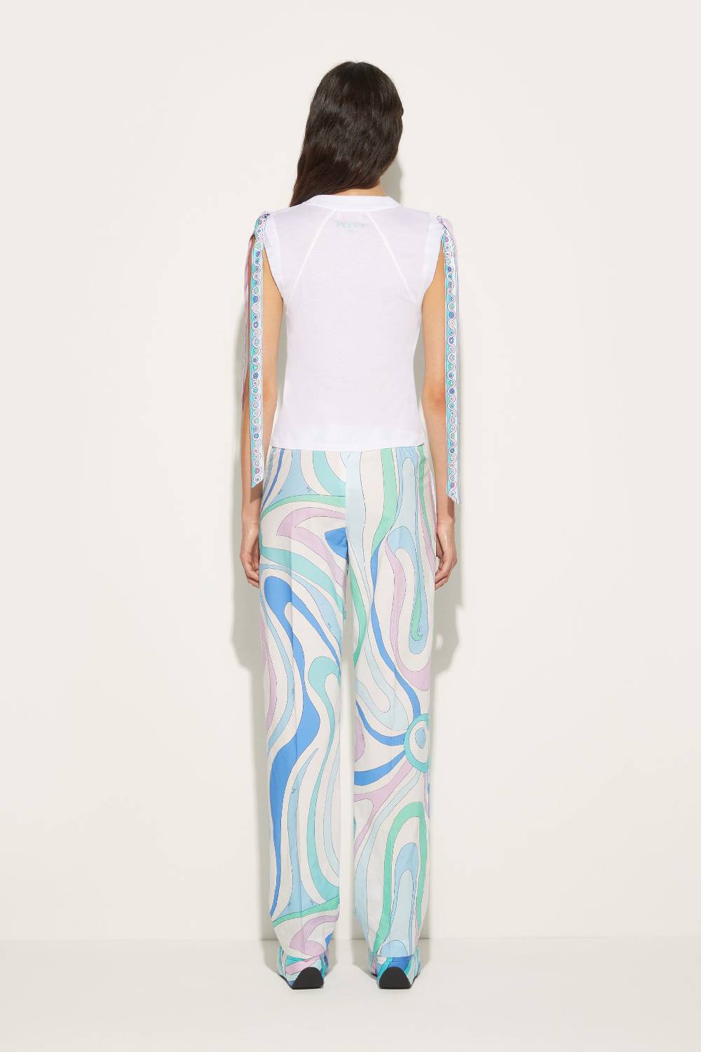 Pucci Top con inserti Iride Ultimi tre giorni