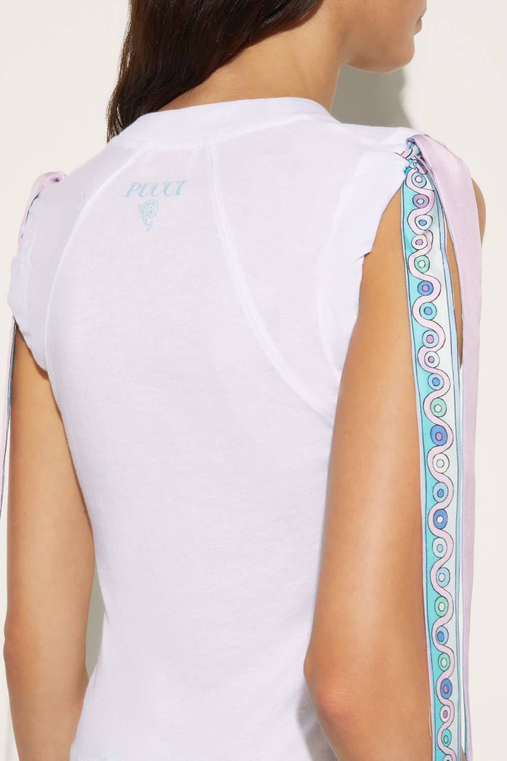Pucci Top con inserti Iride Ultimi tre giorni