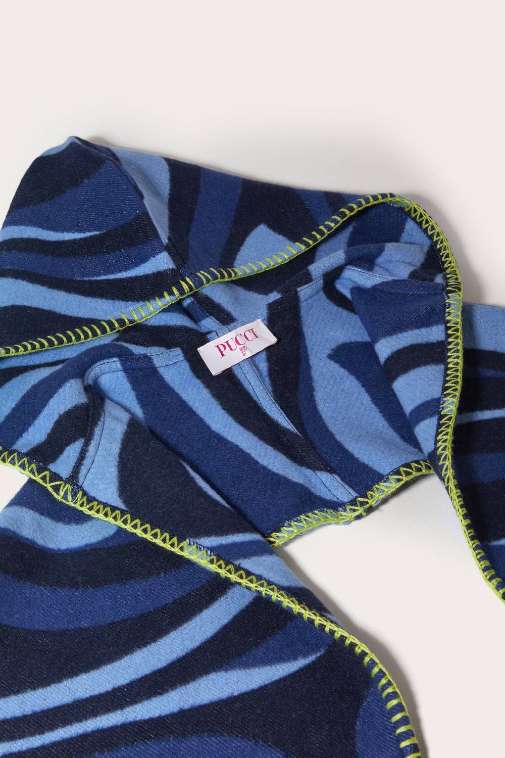 Pucci Marmo-Print Hooded Scarf Super sconto