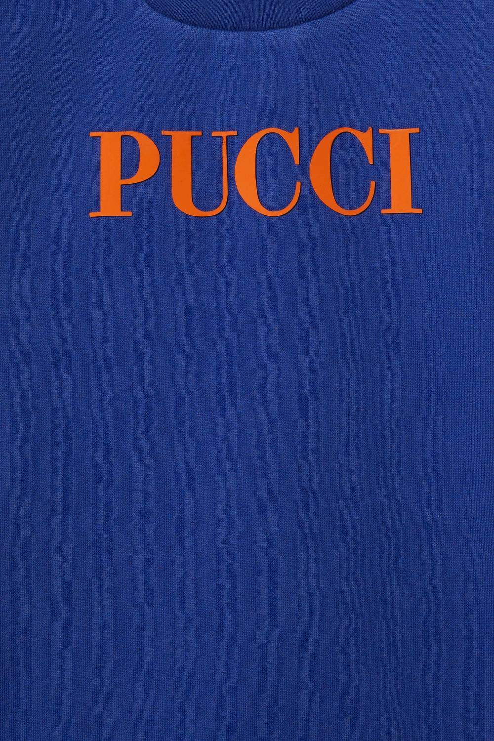 Pucci Logo-Print Cotton Dress Officina
