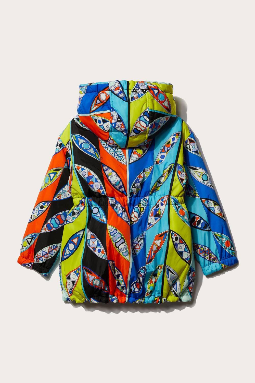 Pucci Girandole-Print Hooded Jacket In vendita