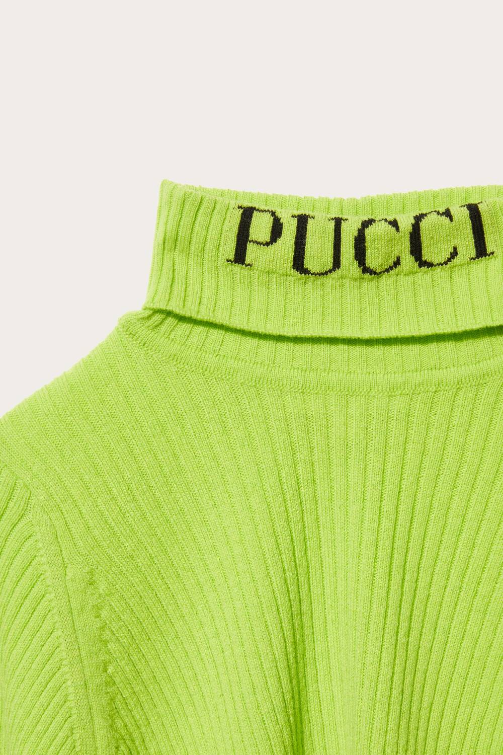 Pucci Logo-Intarsia Sweater Spedizione Gratuita