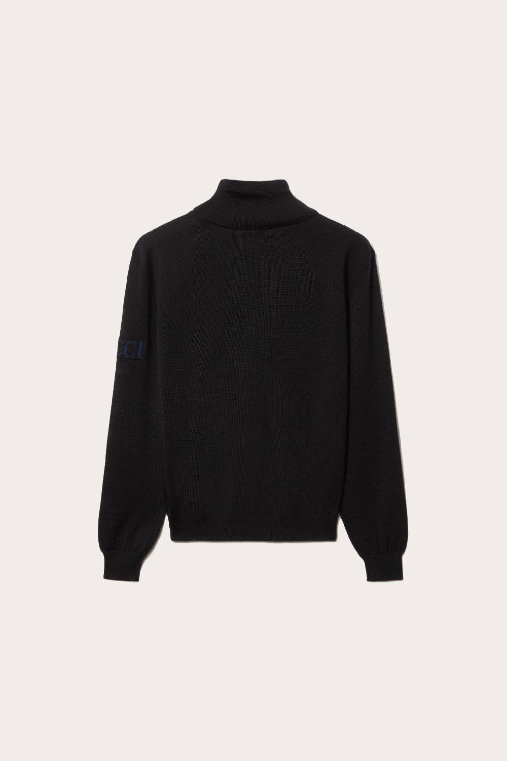 Pucci Logo-Appliqué Wool Sweater Acquista Ora