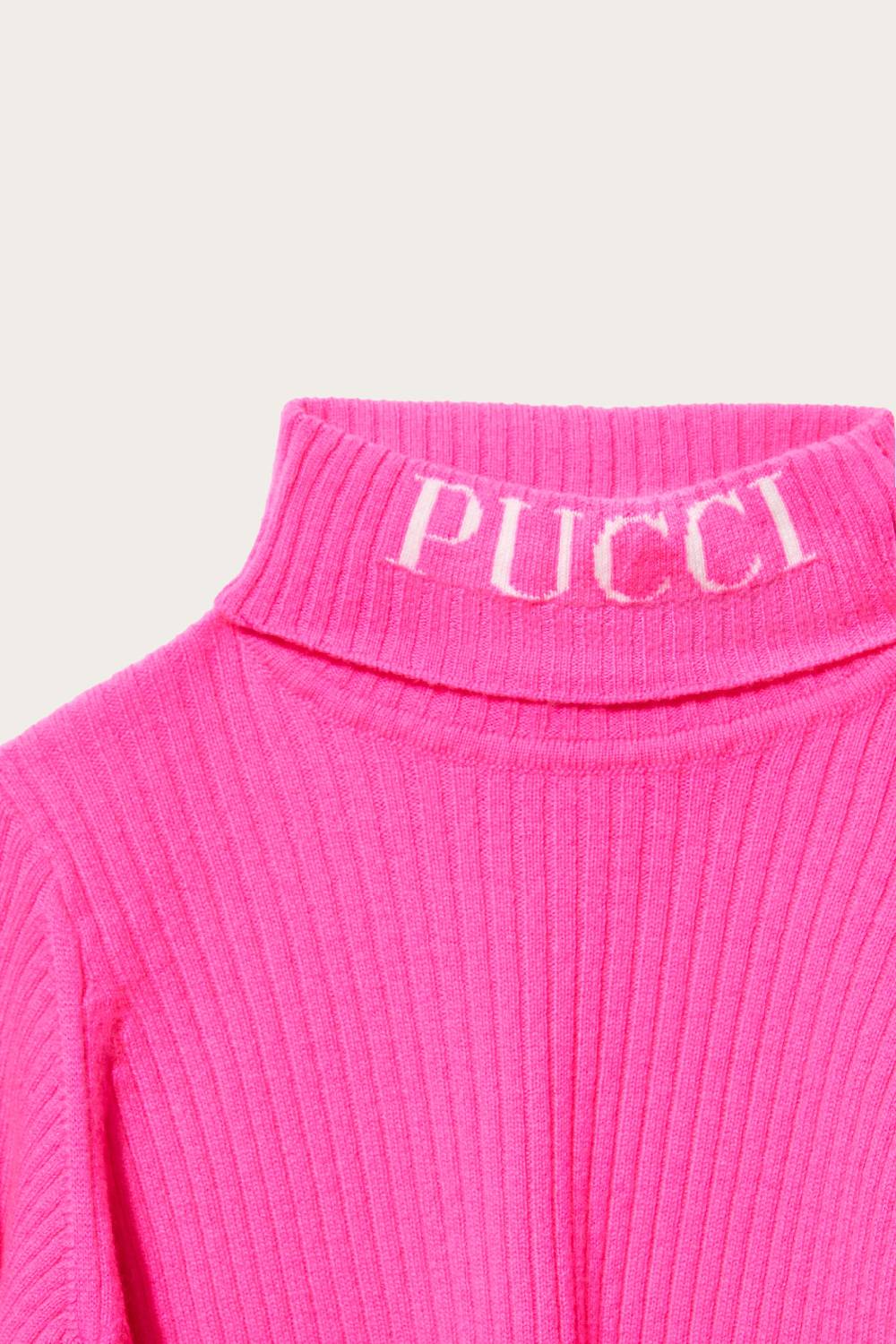 Pucci Logo-Intarsia Sweater Promozione Limitata