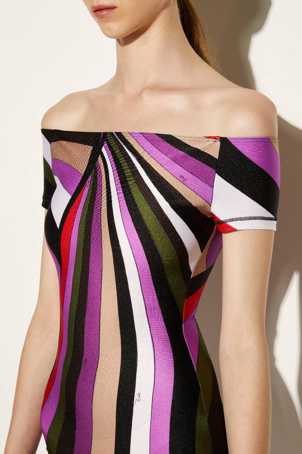 Pucci Tuta con spalle scoperte e stampa Iride Sconto
