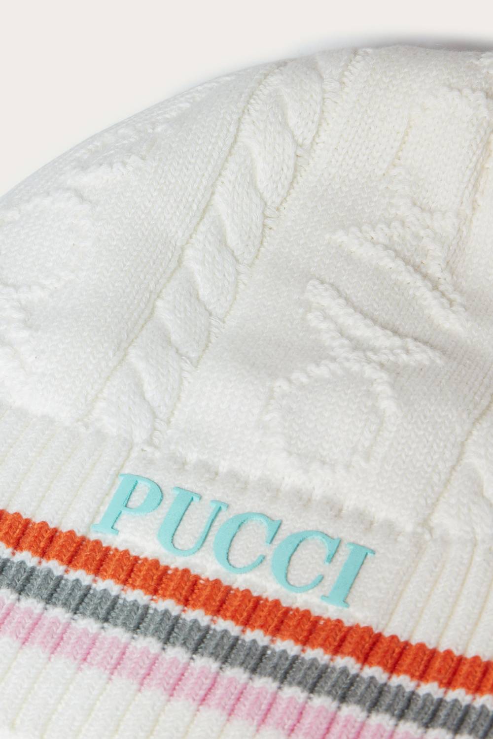 Pucci Logo-Appliqué Beanie Hat Saldi