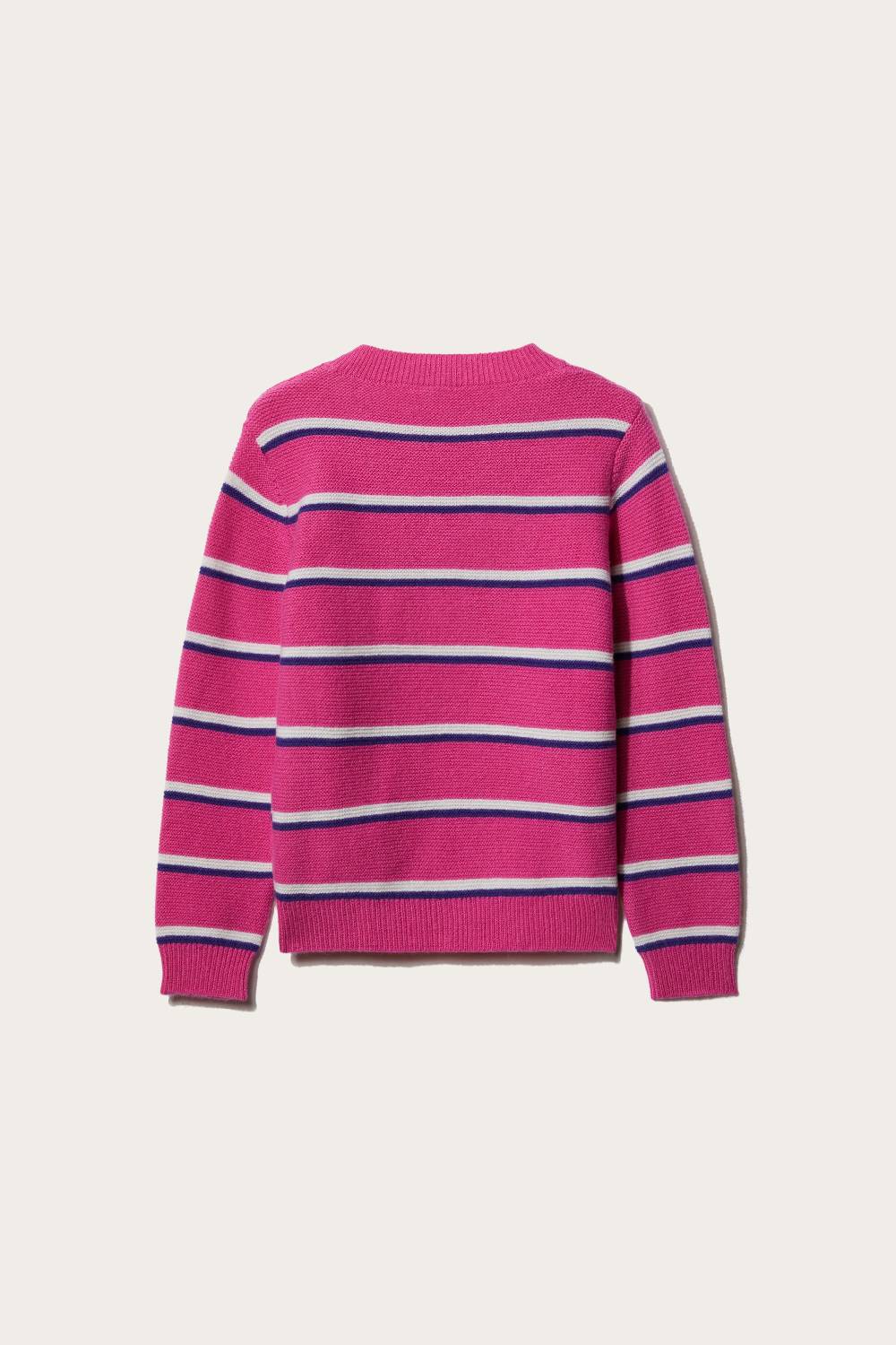 Pucci Logo-Embroidered Striped Sweater In Saldo