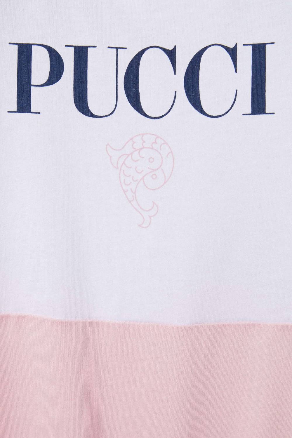 Pucci Logo-Print Cotton Babygrow Set Sconto di tempo limitato