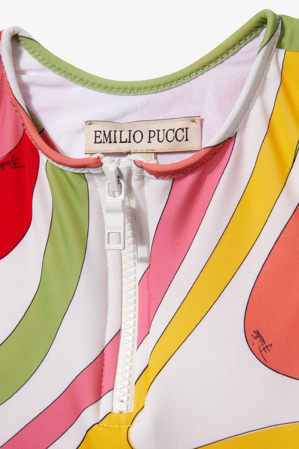 Pucci Marmo-Print Swimsuit Grande vendita