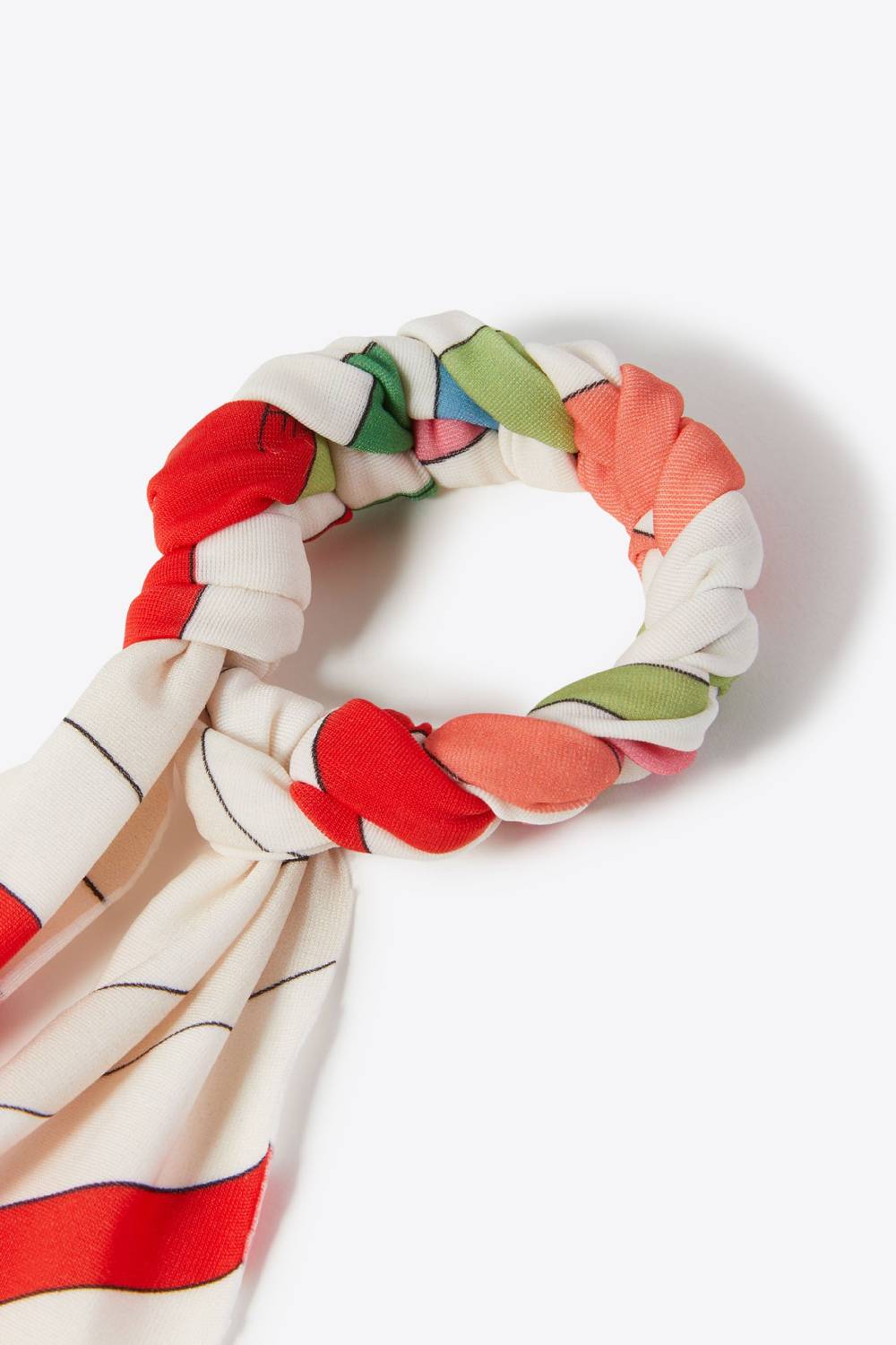 Pucci Marmo-Print Hair Tie Fornitura limitata