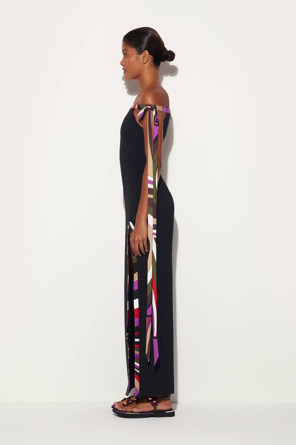 Pucci Abito lungo con finiture Iride Black Friday