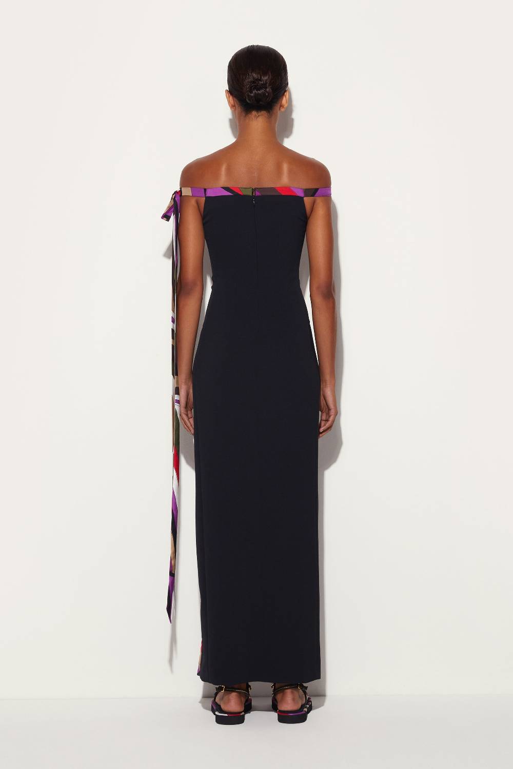 Pucci Abito lungo con finiture Iride Black Friday