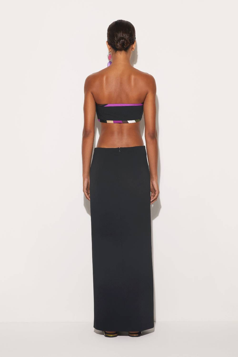 Pucci Top a fascia con finiture Iride Offerta natalizia